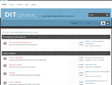 Tablet Screenshot of ditcentral.com